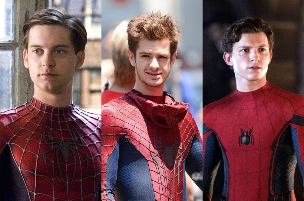 Spider-Man 3, Maguire, Holland, Garfield