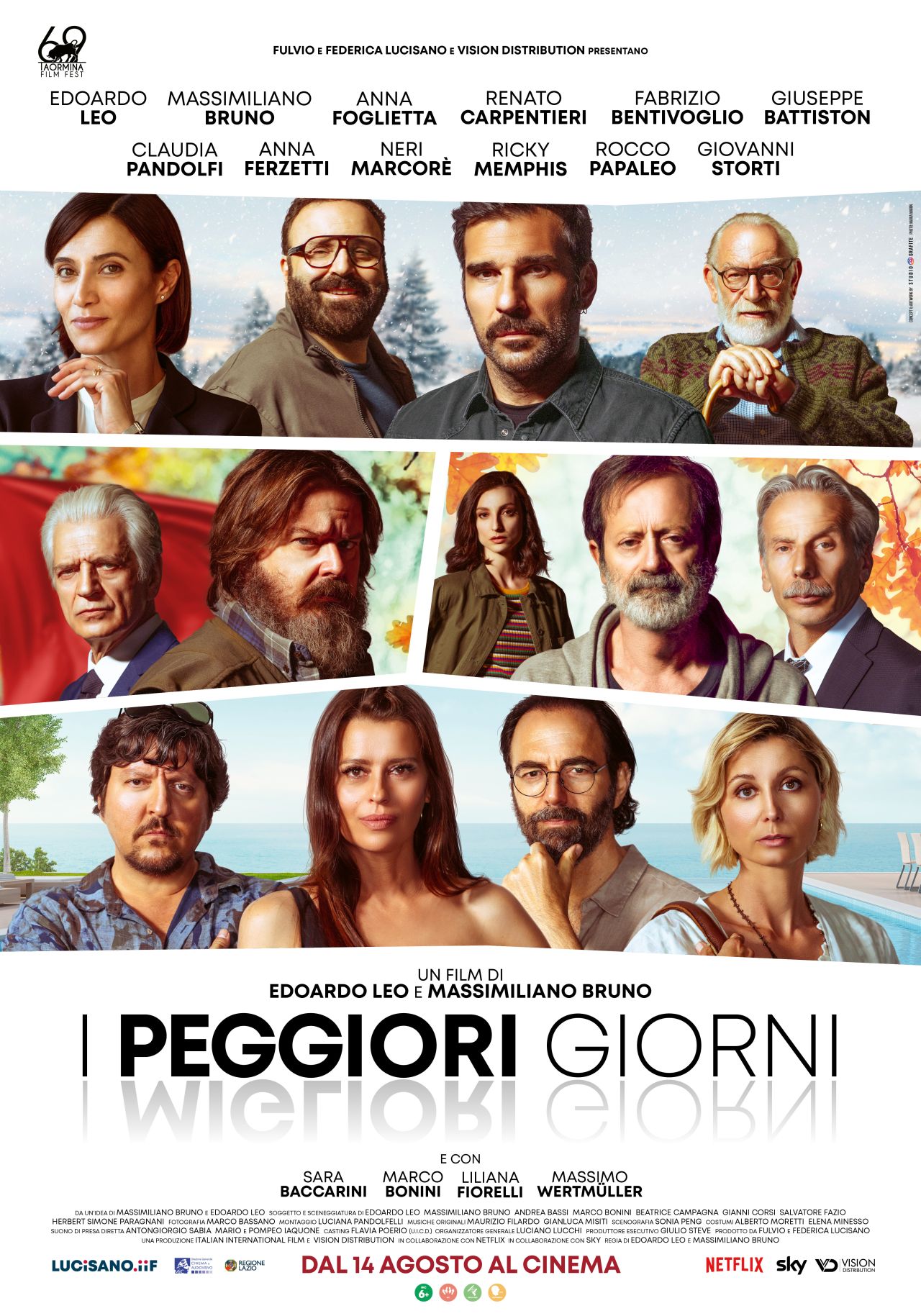 I Peggiori Giorni Il Poster Del Nuovo Film Di Edoardo Leo E