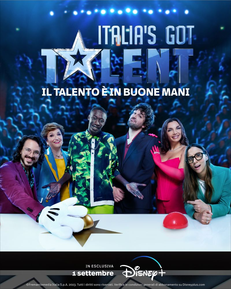 Italias Got Talent Trailer E Poster Del Reality Che Sbarca Su Disney