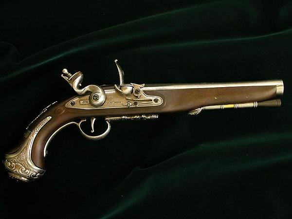 washington flint pistol