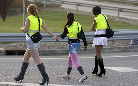 Prostitute in Spagna
