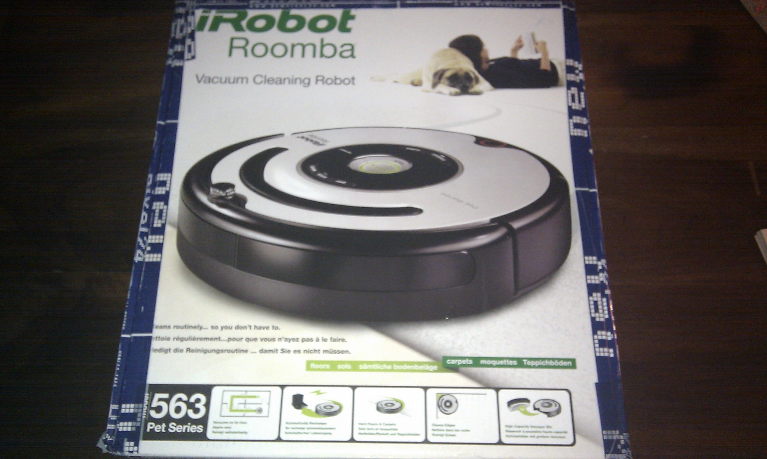 Finde på røg Celebrity Unboxing iRobot Roomba 563 Pet Series | Lega Nerd