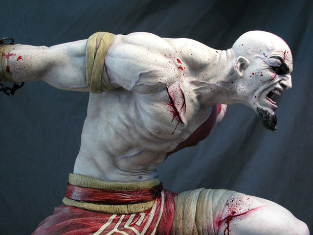 Kratos sculpture