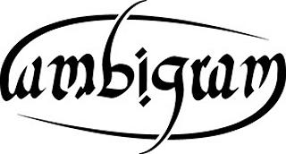 Gli ambigrammi