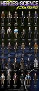 Heroes of Science Action Figures