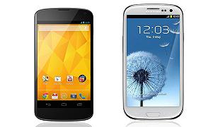 LG Nexus 4 Vs. Samsung Galaxy SIII