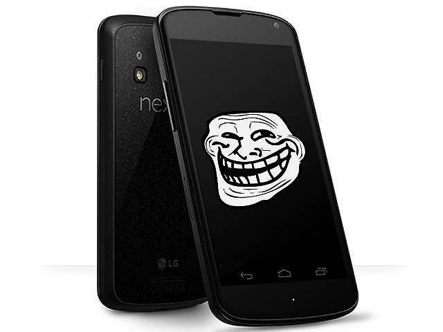 Nexus 4 disponibile in Italia da fine dicembre