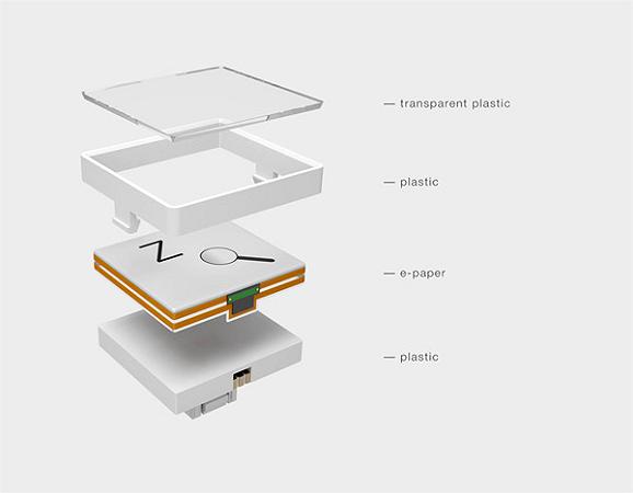 E-inkey Keyboard Concept