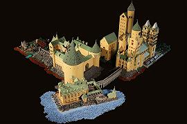 Lego Hogwarts: 400.000 mattoncini per ricostruirlo in scala