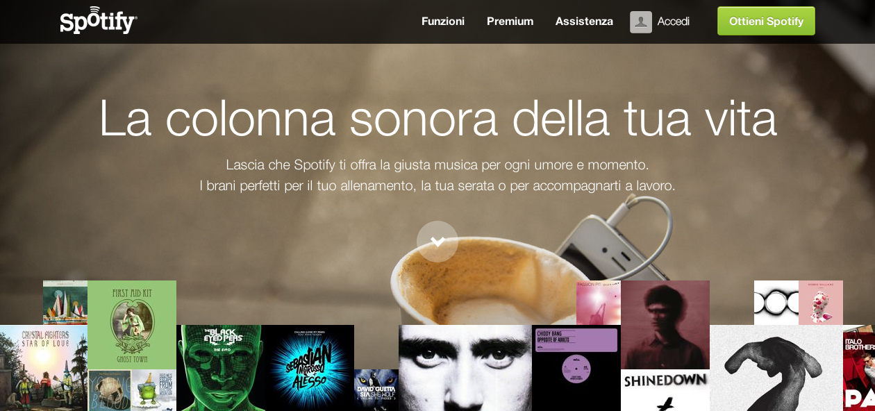 La musica in streaming di Spotify arriva in Italia