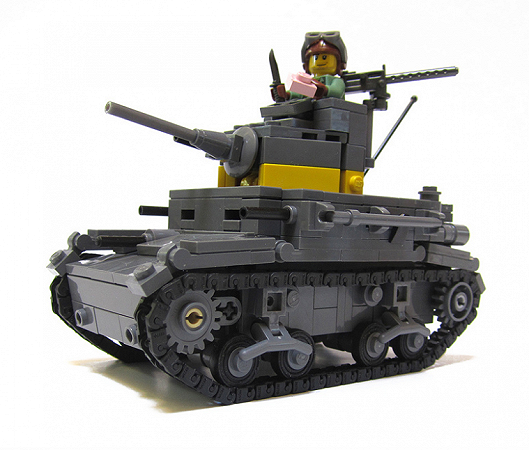 M2A4 Light Tank, USMC, Guadalcanal
