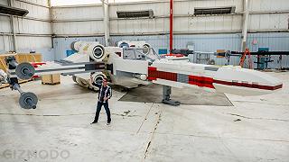 Un Lego X-Wing da 5 milioni di mattoncini in scala 1:1