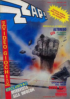 Il primo numero di Zzap!