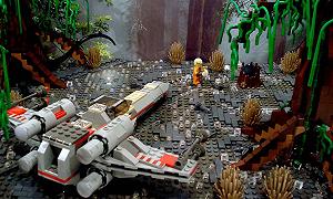 Diorami Star Wars fatti con i lego