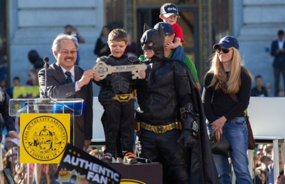 San Francisco Helps Miles' Wish To Be A Superhero Come True!