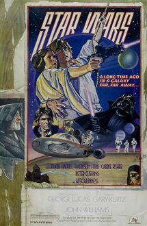 A New Hope, Stati Uniti, 1977, Drew Struzan