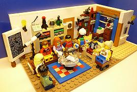 Il set Lego Cuusoo dedicato a The Big Bang Theory