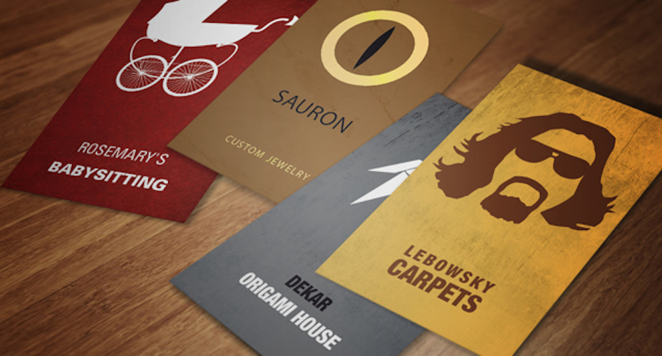Pop Icons Business Cards