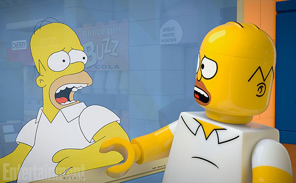 Simpsons in Lego per un intero episodio