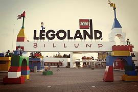 L’inaugurazione di Legoland a Billund nel 1968