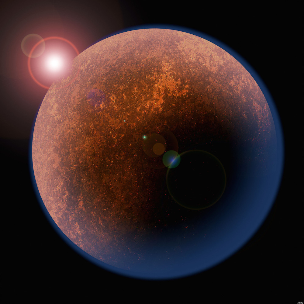 Una strana luce su Marte