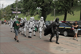 Annullata la corsa alla presidenza di Darth Vader in Ucraina