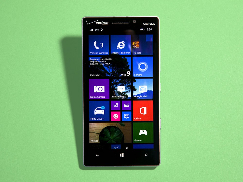Windows phone 8.1 features. Photo: Josh Valcarcel/WIRED
