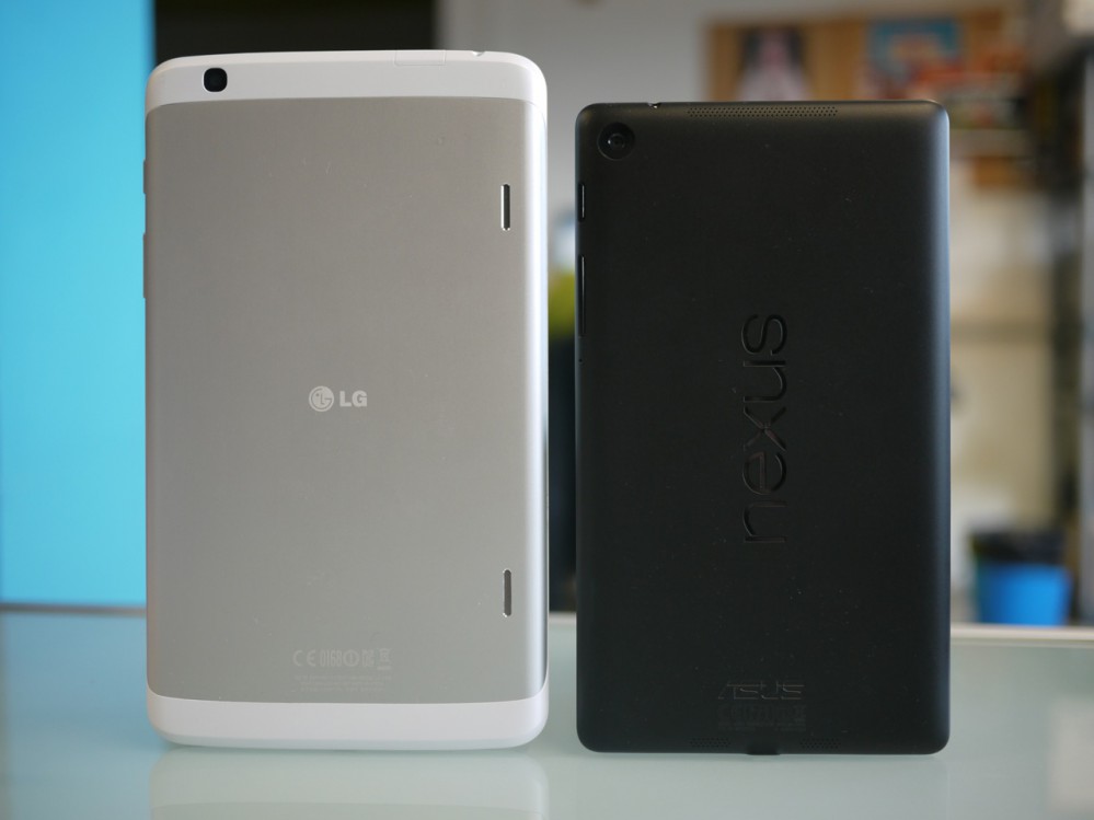 LG G Pad 8.3 Vs. Nexus 714