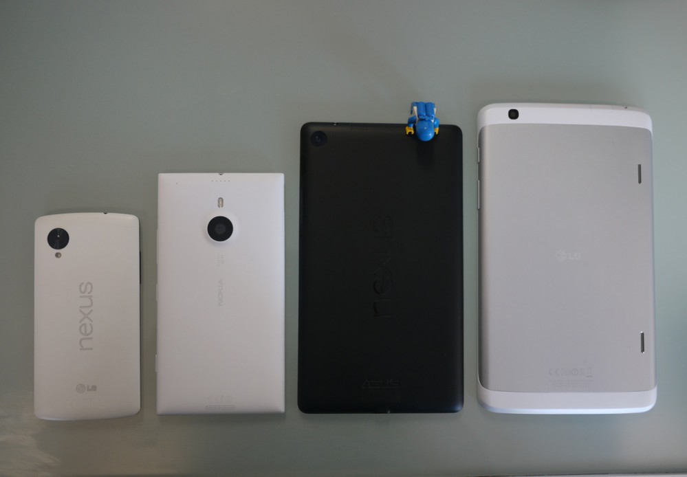 LG G Pad 8.3 Vs. Nexus 715