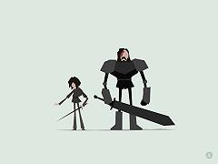 Minimal Game of Thrones by Jerry Liu
