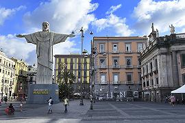 il Cristo Redentore di Rio de Janeiro arriva a Napoli