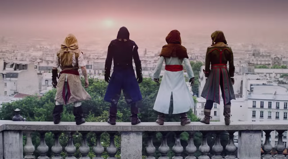 Assassin's Creed Unity Parkour
