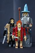 La compagnia de Lo Hobbit ricreata in Lego