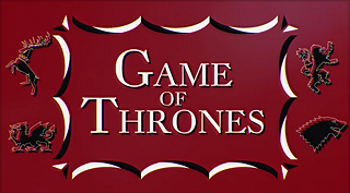 Game of Thrones in stile Saul Bass