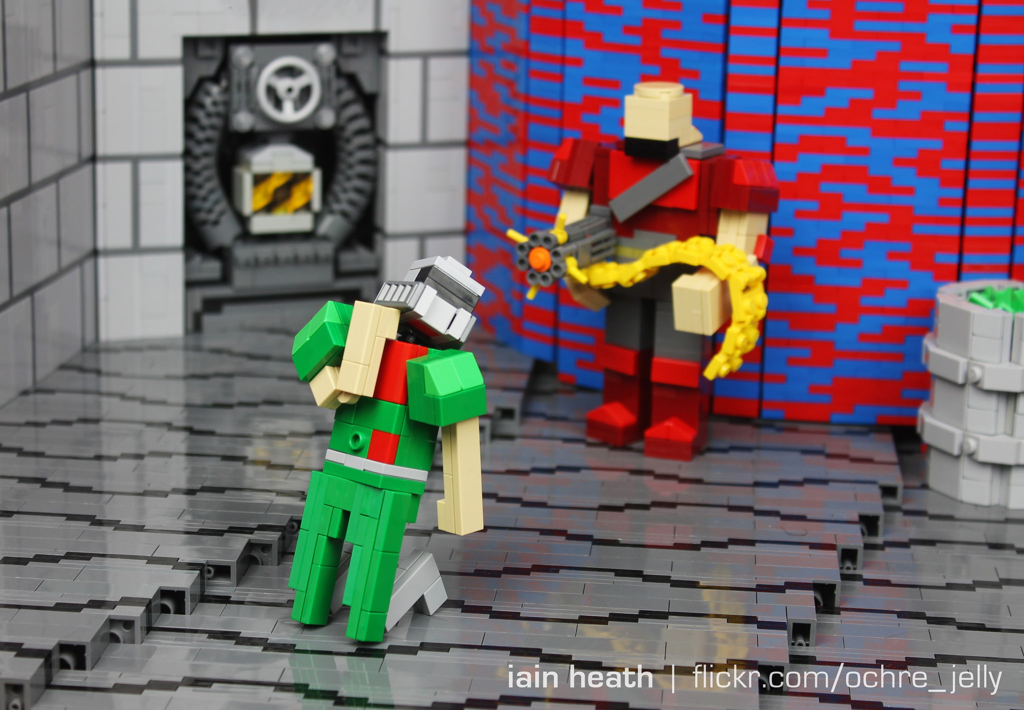 Lego Doomguy.