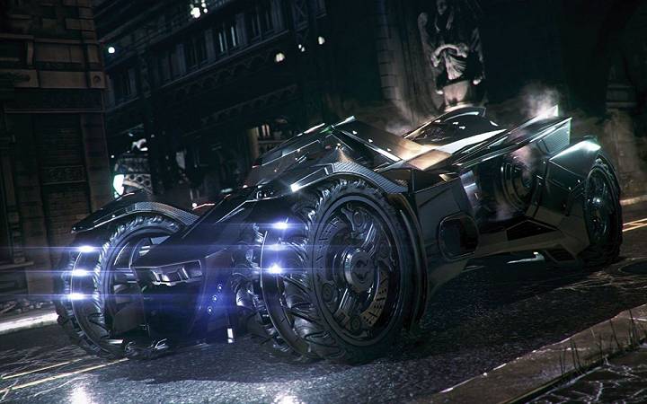 Batmobile - Batman Arkham Knight Wallpaper