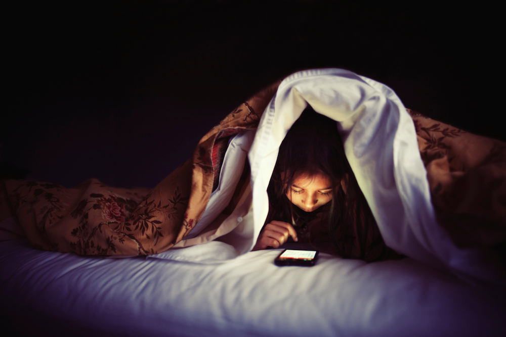 Gli effetti della tecnologia a letto – Infografica