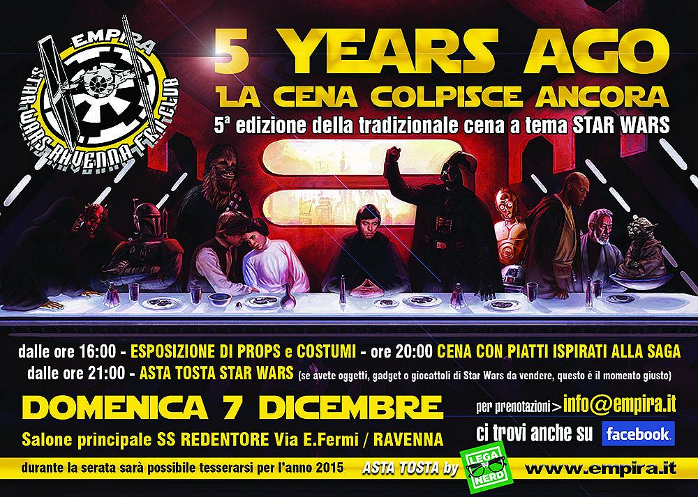 5 Years Ago – La cena colpisce ancora