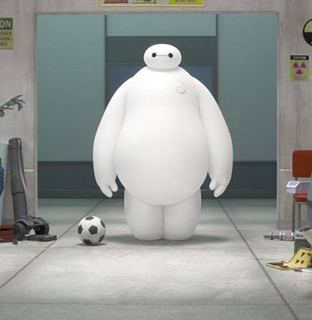 Baymax sembra un mix tra l'omino Michelin e il Marshmallow Man dei Ghostbusters