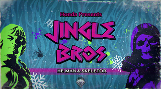 Skeletor e He-Man in Jingle Bros