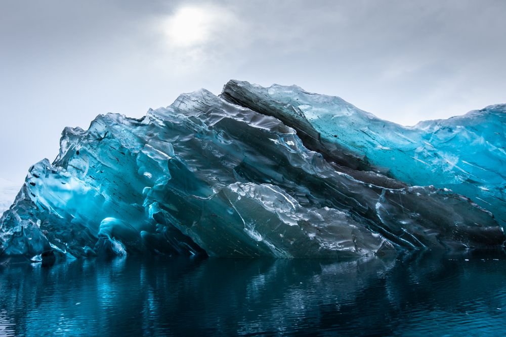 Un iceberg sottosopra