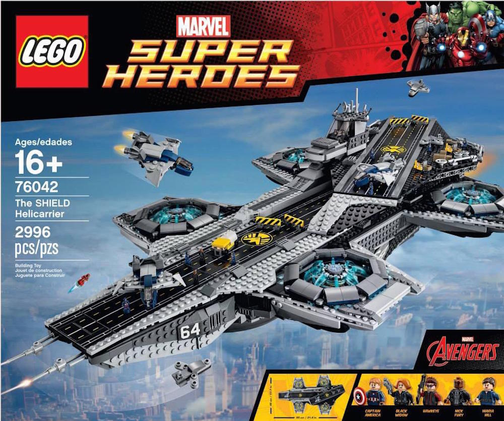 Lego 76042 – Marvel Super Heroes SHIELD Helicarrier UCS
