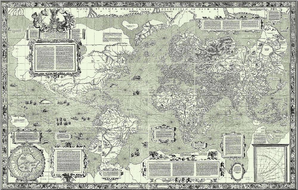 L’ingannevole mappa di Mercatore