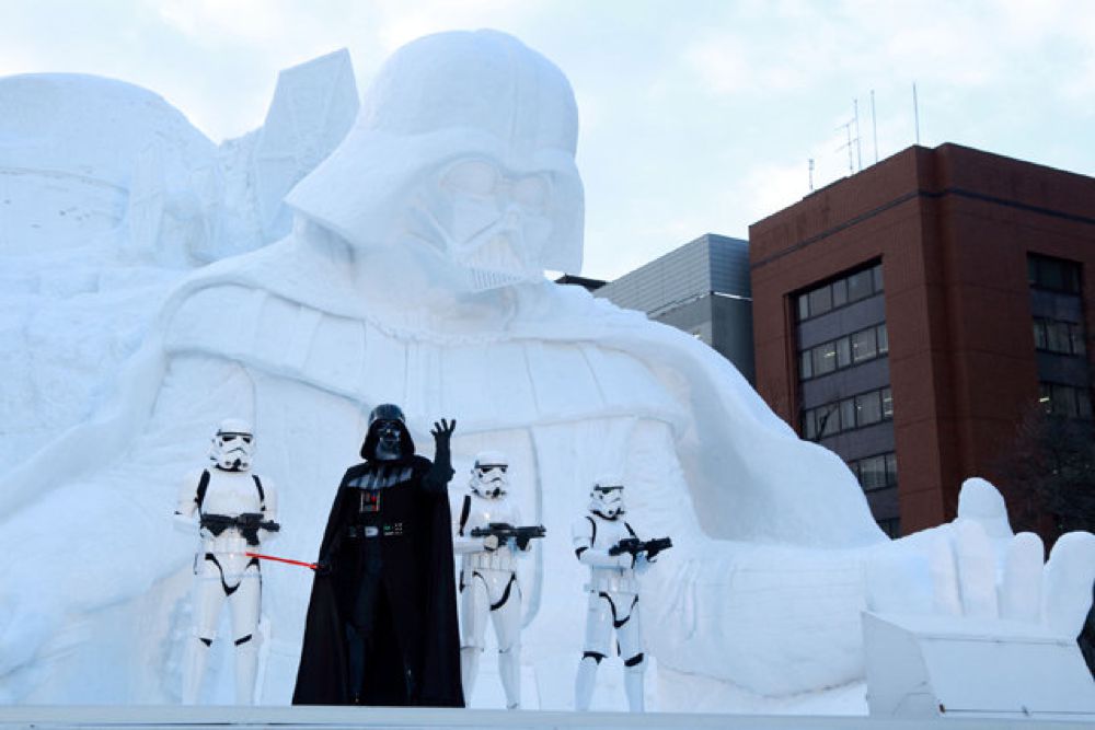 Star Wars al 66° Festival della Neve di Sapporo