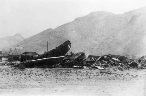 ACCIDENT DE L'AVION AMERICAIN B-52 A PALOMARES EN ESPAGNE 1966