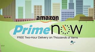 Amazon Prime Now, consegna entro un’ora (ma solo a New York)