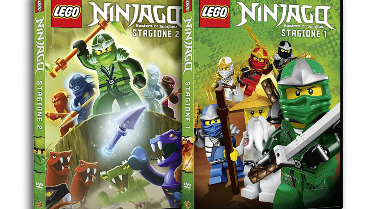 LEGO Ninjago Masters of Spinjitzu, le prime due stagioni in DVD
