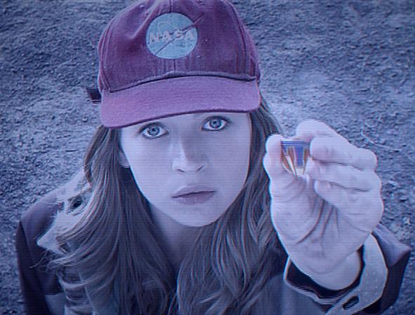 Disney's TOMORROWLAND Casey (Britt Robertson)  Ph: Film Frame ©Disney 2015