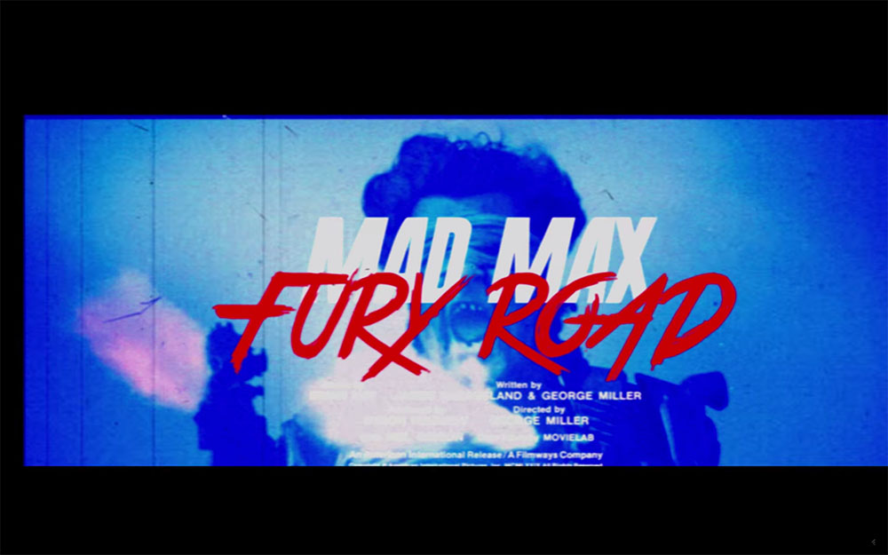 Mad Max: Fury Road 80's Trailer