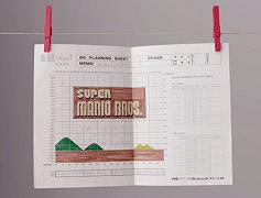 Il videogioco di Super Mario è stato disegnato su carta millimetrata